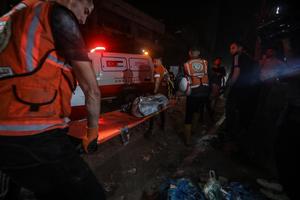 MEDIO ORIENTE-CIUDAD DE GAZA-ATAQUE AEREO