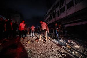 MEDIO ORIENTE-CIUDAD DE GAZA-ATAQUE AEREO