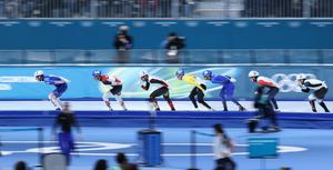 ITALIA-MILAN-JUEGOS OLIMPICOS DE INVIERNO-PATINAJE DE VELOCIDAD-SALIDA MASIVA MASCULINA