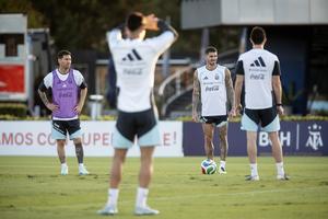 ARGENTINA-EZEIZA-COPA MUNDIAL DE LA FIFA 2026-ENTRENAMIENTO