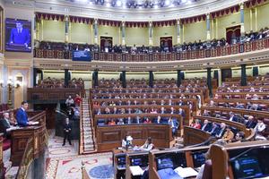 ESPAÑA-MADRID-PEDRO SANCHEZ-RECHAZO-GUERRA EN IRAN
