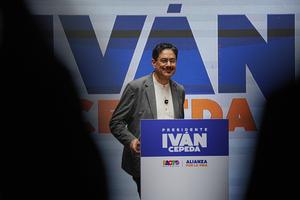 COLOMBIA-BOGOTA-ELECCIONES-IVAN CEPEDA-CONFERENCIA