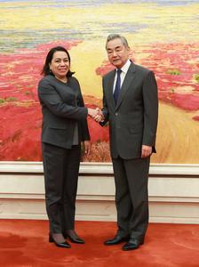 CHINA-BEIJING-WANG YI-CANDIDATA A PROXIMA SECRETARIA GENERAL DE LA ONU-REUNION