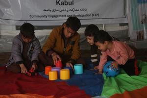 AFGANISTAN-KABUL-REFUGIADOS