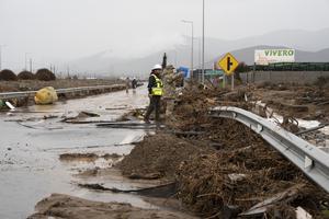 CHILE-COQUIMBO-TEMPORAL-INUNDACIONES