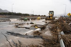 CHILE-COQUIMBO-TEMPORAL-INUNDACIONES