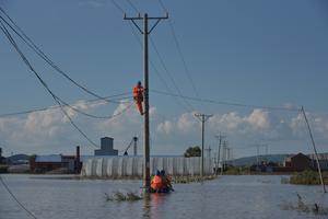 CHINA-HEILONGJIANG-MUDANJIANG-INUNDACION-RESTAURACION