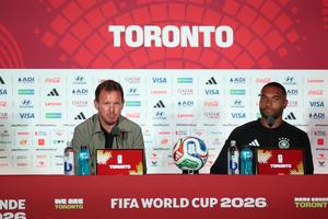 CANADA-TORONTO-FUTBOL-COPA MUNDIAL DE LA FIFA 2026-CONFERENCIA DE PRENSA-ALEMANIA