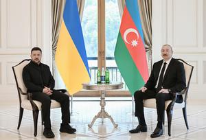 AZERBAIYAN-BAKU-PRESIDENTE UCRANIANO-REUNION