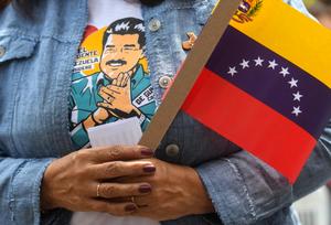 VENEZUELA-CARACAS-MADURO-CONCENTRACION