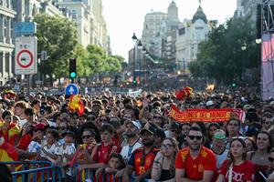 ESPAÑA-MADRID-FUTBOL-COPA MUNDIAL DE LA FIFA 2026-CELEBRACION