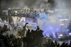 ARGENTINA-EZEIZA-FUTBOL-COPA MUNDIAL DE LA FIFA 2026-SELECCION ARGENTINA-LLEGADA