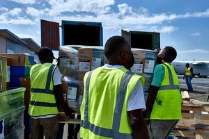 REPUBLICA DEMOCRATICA DEL CONGO-EBOLA-SUMINISTROS DE PREVENCION Y CONTROL