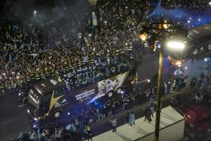ARGENTINA-EZEIZA-FUTBOL-COPA MUNDIAL DE LA FIFA 2026-SELECCION ARGENTINA-LLEGADA