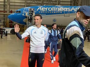ARGENTINA-EZEIZA-FUTBOL-COPA MUNDIAL DE LA FIFA 2026-SELECCION ARGENTINA-LLEGADA