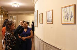 BRASIL-RIO DE JANEIRO-CHINA-EXPOSICION DE CALIGRAFIA Y PINTURA