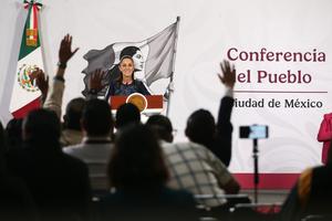 MEXICO-CIUDAD DE MEXICO-SHEINBAUM-CONFERENCIA