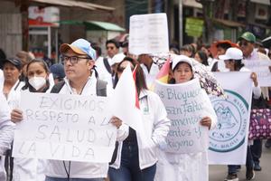 BOLIVIA-LA PAZ-MARCHA