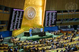 ONU-ASAMBLEA GENERAL-SEGURIDAD VIAL-PROYECTO DE RESOLUCION-APROBACION
