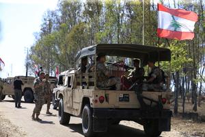 LIBANO-POBLADO DEL SUR-DESPLIEGUE DEL EJERCITO