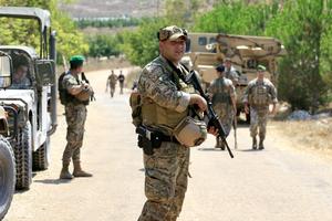 LIBANO-ZAWTAR AL-GHARBIYAH-DESPLIEGUE DEL EJERCITO LIBANES