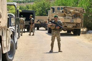 LIBANO-ZAWTAR AL-GHARBIYAH-DESPLIEGUE DEL EJERCITO LIBANES