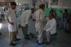 AFGANISTAN-KABUL-PERSONAS CON DISCAPACIDAD