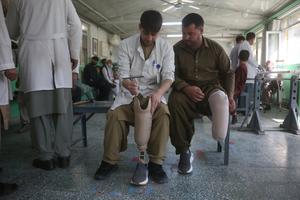 AFGANISTAN-KABUL-PERSONAS CON DISCAPACIDAD