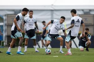 ARGENTINA-EZEIZA-COPA MUNDIAL DE LA FIFA 2026-ENTRENAMIENTO
