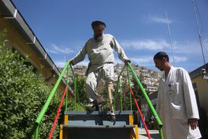 AFGANISTAN-KABUL-PERSONAS CON DISCAPACIDAD