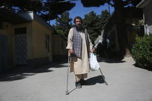 AFGANISTAN-KABUL-PERSONAS CON DISCAPACIDAD