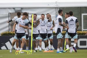 ARGENTINA-EZEIZA-COPA MUNDIAL DE LA FIFA 2026-ENTRENAMIENTO