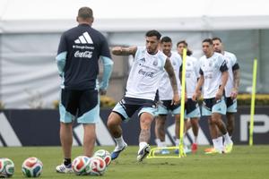 ARGENTINA-EZEIZA-COPA MUNDIAL DE LA FIFA 2026-ENTRENAMIENTO
