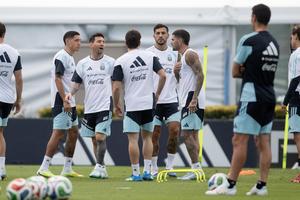 ARGENTINA-EZEIZA-COPA MUNDIAL DE LA FIFA 2026-ENTRENAMIENTO