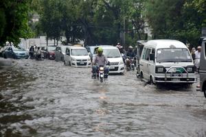 PAKISTAN-LAHORE-LLUVIAS MONZONICAS