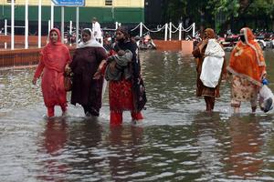 PAKISTAN-LAHORE-LLUVIAS MONZONICAS