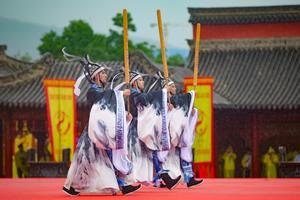 CHINA-GANSU-TIANSHUI-FUXI-CULTO-CEREMONIA