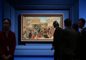 CHINA-BEIJING-RENACIMIENTO ITALIANO-EXHIBICION