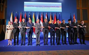 FILIPINAS-MANILA-WANG YI-CHINA-ASEAN-MINISTROS DE RELACIONES EXTERIORES-REUNION