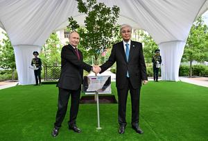KAZAJISTAN-ASTANA-RUSIA-CENTRAL NUCLEAR-COOPERACION