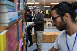 CHILE-SANTIAGO-DIA INTERNACIONAL DEL LIBRO