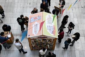 CHILE-SANTIAGO-DIA INTERNACIONAL DEL LIBRO