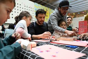 CHILE-SANTIAGO-DIA INTERNACIONAL DEL LIBRO