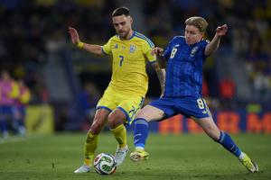 ESPAÑA-VALENCIA-FUTBOL-REPECHAJE EUROPEO PARA LA COPA MUNDIAL DE LA FIFA 2026-ELIMINATORIAS-SEMIFINALES-UCRANIA VS SUECIA