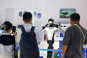 CHINA-TIANJIN-EXPOSICION MUNDIAL DE INTELIGENCIA-TECNOLOGIA DE IA INTEGRADA