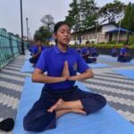 INDIA-ASSAM-NAGAON-DIA INTERNACIONAL DEL YOGA