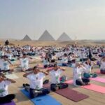 EGIPTO-GIZA-DIA INTERNACIONAL DEL YOGA