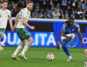 ITALIA-BERGAMO-FUTBOL-REPECHAJE EUROPEO PARA LA COPA MUNDIAL DE LA FIFA 2026-ELIMINATORIAS-SEMIFINALES-ITALIA VS IRLANDA DEL NORTE