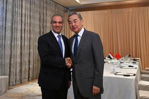 FILIPINAS-MANILA-CHINA-WANG YI-MINISTRO DE RELACIONES EXTERIORES DE EGIPCIO-REUNION
