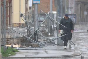 CROACIA-TORMENTA-FUERTES VIENTOS-NIEVE